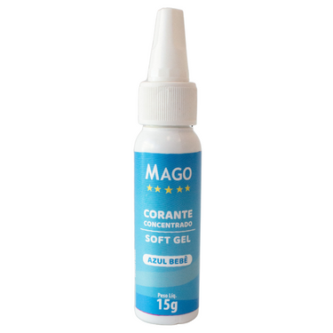 Corante Soft Gel Azul Bebê 15G MAGO